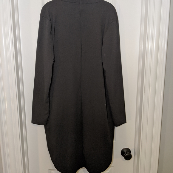 Missguided Choker Neck Curve Hem Mini Dress - 20 - Picture 6 of 6